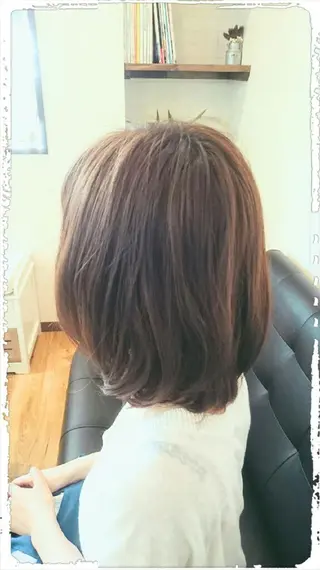 ミディアム カラー RIN hair factory所属・松本 清輝のヘアスタイル