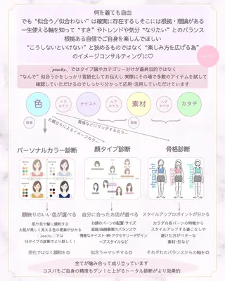 パーソナルカラー診断 💄イメコンサロンのその他イメージ