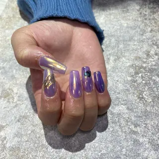 ネイル Amber21.所属・Nagahama Akariのネイルデザイン