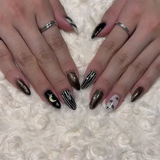 ネイル 黒川 実祐のネイルデザイン