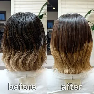 ショート パーマ KIZU 髪質改善 オカルト怪談のヘアスタイル