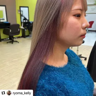 ミディアム カラー メンズ 🩷Eny terrace🩷のヘアスタイル