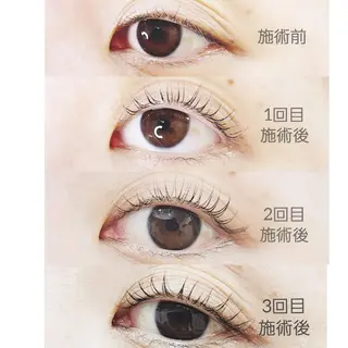 マツエク・マツパ  MIKU .のマツエク・マツパデザイン