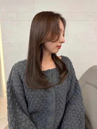 ロング SHIKI hair&make所属・ナカウチ タクのヘアスタイル