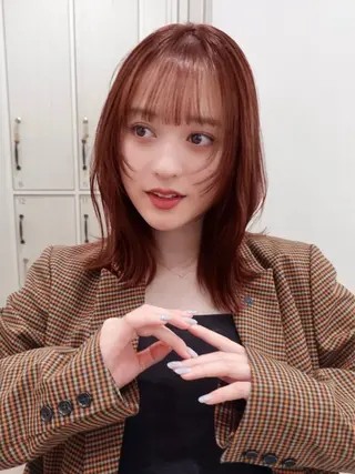 ミディアム カラー 💖🌷越後 遥🌷💖のヘアスタイル