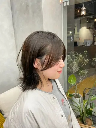 ショート BELO 大阪店所属・BELO OSAKA カエデのヘアスタイル