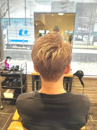 ショート カラー A 間明店所属・縮毛矯正/美髪 金沢/tatsukiのヘアスタイル