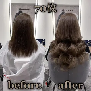 ロング シールエクステ ♡SAORI♡のヘアスタイル