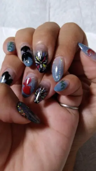 ネイル 芦原 嘉子のネイルデザイン