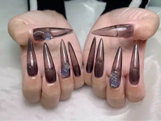 ネイル lucky nail 歌舞伎町のネイルデザイン