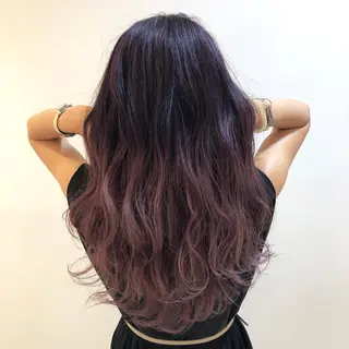 ロング カラー 🌈ぷる艶カラー🌈 髪質改善👑柳沼尚貴のヘアスタイル