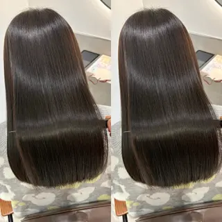 セミロング カラー eN° by youres hair 銀座店所属・髪質改善/白髪ぼかし /銀座艶カラー/森田のヘアスタイル