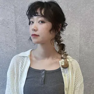 ヘアアレンジ 🩰 柔らかいカラー tomomi🌛のヘアスタイル