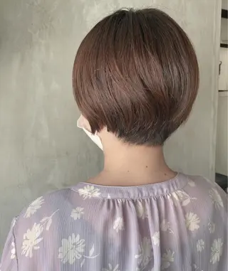 ショート カラー ヘアアレンジ stylist/蛯谷 珠里のヘアスタイル
