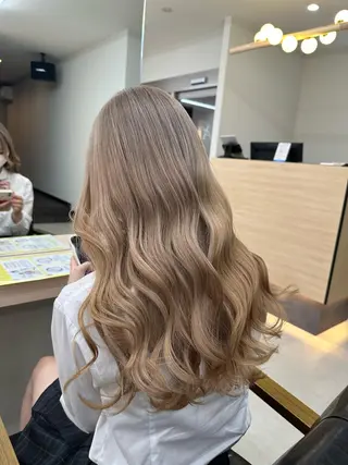 ロング カラー 𝐑𝐲𝐮𝐤𝐢 【店長】ALEAPのヘアスタイル