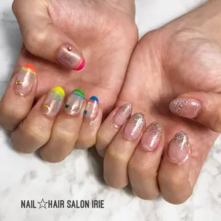 ネイル Hair salon Irie所属・與儀 知佳のネイルデザイン