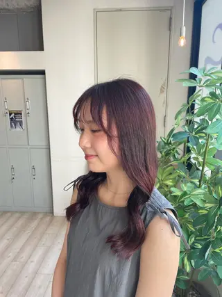 ロング カラー ひなの/透明感 カラー/レイヤーのヘアスタイル