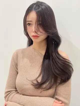 ロング カラー レイヤー /マッキーのヘアスタイル