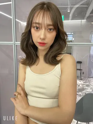 ミディアム ヘアアレンジ 韓国ヘア/髪質改善 TAKAHIROのヘアスタイル