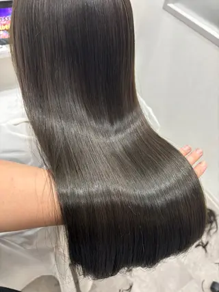 ロング 髪質改善/透明感 カラー/内藤有須加のヘアスタイル