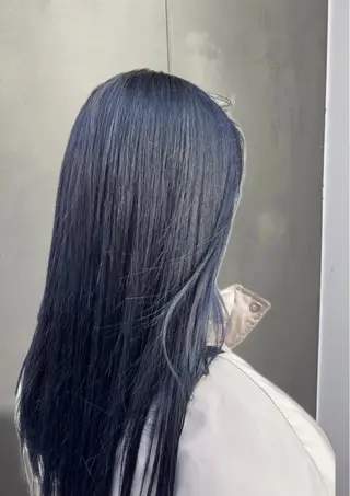 ロング カラー スキバサミを使わない カット✂︎カズマのヘアスタイル