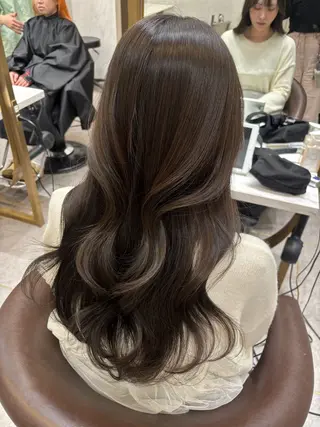 ロング カラー 🍒ブリーチなしカラ ー／Sakura🍒のヘアスタイル