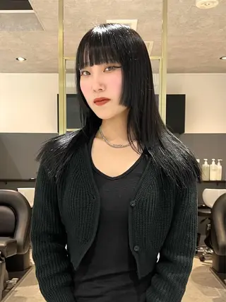 ロング AI TOKYO　S所属・mizuki 【韓国レイヤー】のヘアスタイル