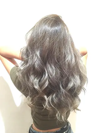 ロング カラー パーマ ヘアアレンジ RecheRche【池袋】所属・👑指名率No.1 👑坂口飛翔のヘアスタイル