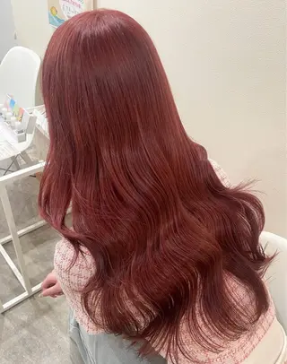 ロング カラー 🎀𝑹𝑰𝑲𝑶 🎀【福島・梅田】のヘアスタイル