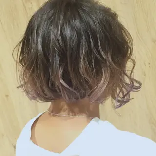 ショート カラー 中林 由佳のヘアスタイル