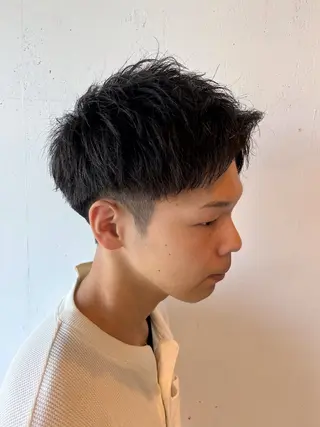 メンズ ⚡️メンズ/波巻き/ 片岡篤宣/水戸⚡️のヘアスタイル