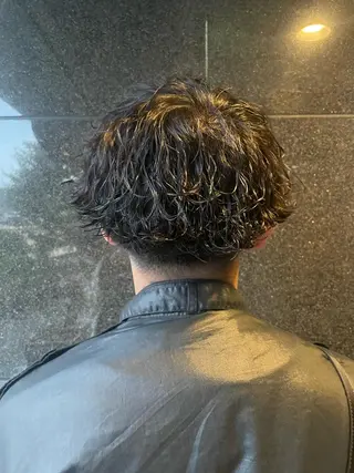 パーマ メンズ 野本光一朗/メンズ/ メンズパーマのヘアスタイル