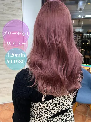 セミロング カラー JEWIL SHIBUYAのヘアスタイル