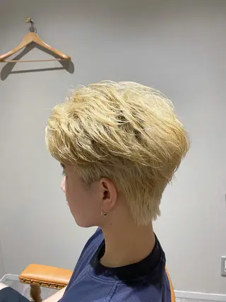 ショート パーマ BOSHU HAIR所属・【メンズ特化】 茅野　洋介のヘアスタイル