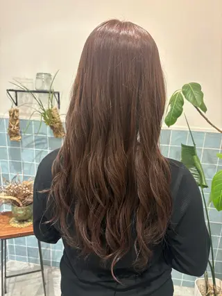 カラー 🍎エクステ/暖色 カラー🍎あyaかのヘアスタイル