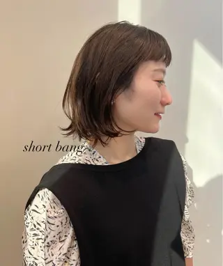 ショート カラー ゴートゥデイシェアサロン所属・era shioriのヘアスタイル