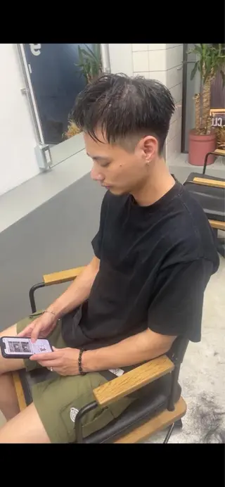 ショート メンズ メンズ専門サロン wokeのヘアスタイル