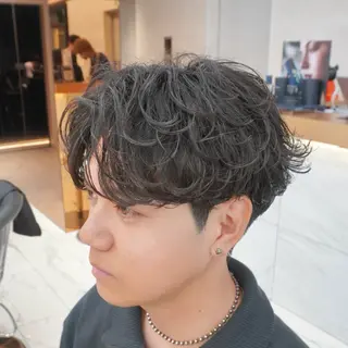 パーマ メンズ HIKARI メンズ満足度No.1のヘアスタイル