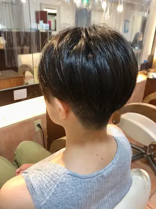 ショート 💙あかみね 💙（mine）のヘアスタイル