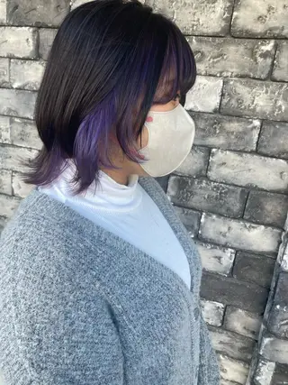 ミディアム カラー ✂️似合わせの魔術師 石田一樹✂️のヘアスタイル