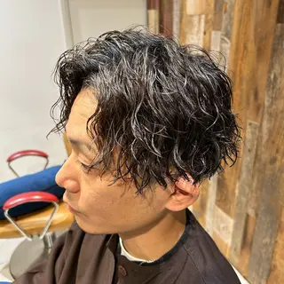 パーマ メンズ メンズパーマは私一択 佐藤有紀のヘアスタイル