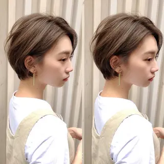 ショート カラー ❤️ショートの達人 ❤️成田一輝のヘアスタイル