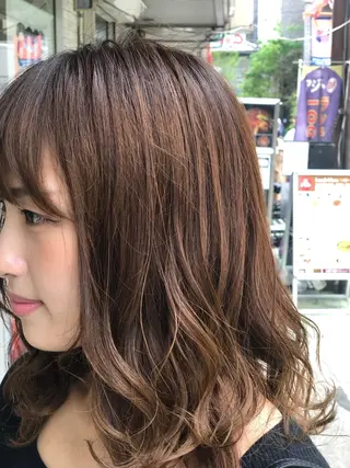 セミロング 西山 恵太郎のヘアスタイル
