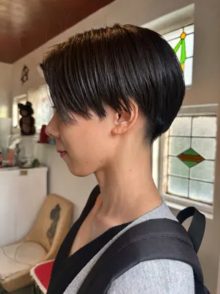 ショート パーマ メンズ 中目黒メンズ刈り上げ Harunaのヘアスタイル