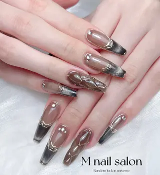 ネイル M🌷nail 長さだし専門店のネイルデザイン