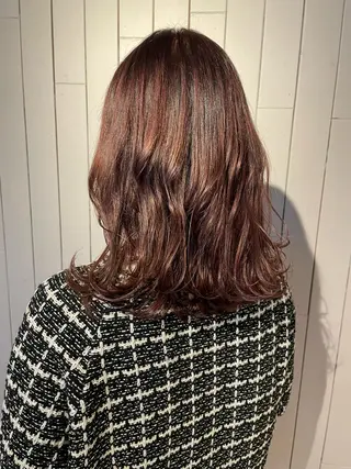 ミディアム カラー モードケイズ塚口 河野髪質改善ioLuのヘアスタイル