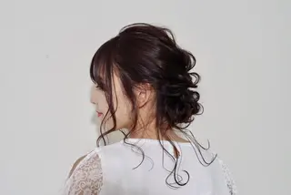 セミロング カラー ヘアアレンジ ✨🌿大人可愛い愛さ れhair🌿✨松本のヘアスタイル