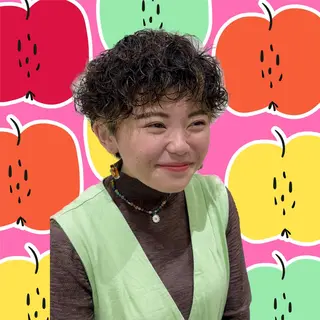 ショート パーマ hollo原宿所属・パーマ/ハイトーン 🎀Rumiのヘアスタイル