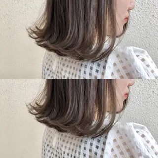 ショート カラー ツキノキ ミナのヘアスタイル