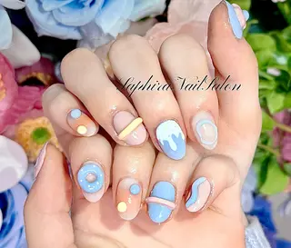 カラー Saphiraネイル サロン錦糸町のネイルデザイン